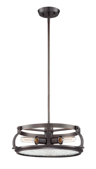 Pendants Glass Down by Designers Fountain ( 43 | 92131-SCB Eaton ) 