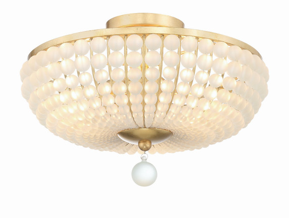 Semi-Flush Mts. Empire/Basket by Crystorama ( 60 | BLA-10660-GA Bella ) 