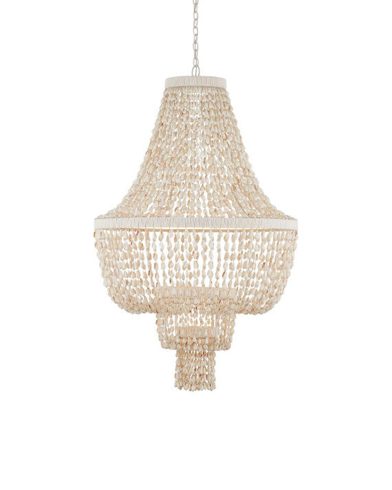 Mid. Chandeliers Glass Down by Currey and Company ( 142 | 9000-1242 Cybele Chandelier ) 