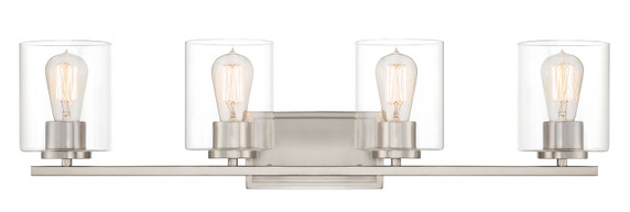 Bathroom Fixtures Four Lights by Designers Fountain ( 43 | 93004-SP Liam ) 