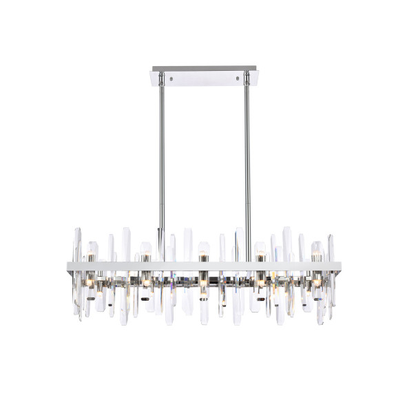 Large Chandeliers Glass Shade by Elegant Lighting ( 173 | 2200G36C Serena ) 