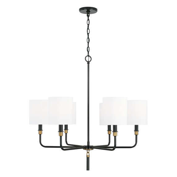 Mid. Chandeliers Candle by Capital Lighting ( 65 | 441961YA-702 Beckham ) 