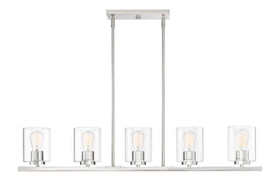 Linear/Island 4 Light + by Designers Fountain ( 43 | 93038-SP Liam ) 