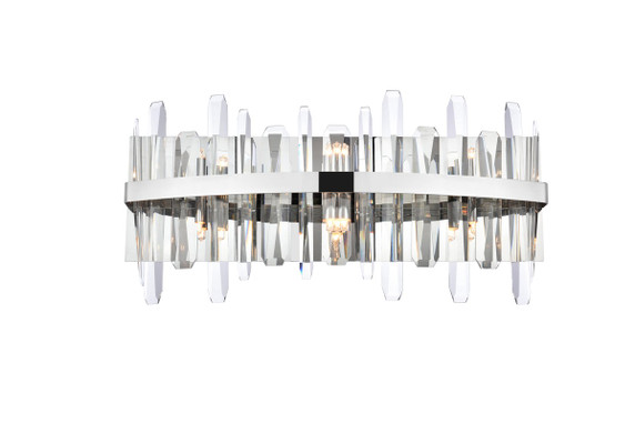 Bathroom Fixtures Cylindrical / Linear by Elegant Lighting ( 173 | 2200W24C Serena ) 