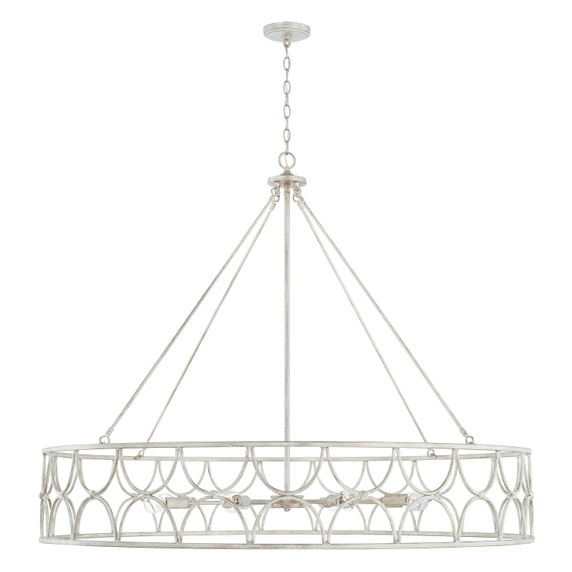 Large Chandeliers Drum Shade by Capital Lighting ( 65 | 443381WW Ricci ) 