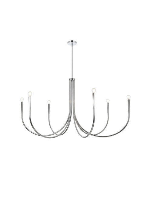 Large Chandeliers Candle by Elegant Lighting ( 173 | LD722D55C Layne ) 