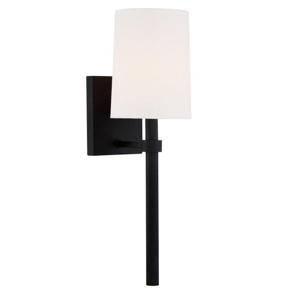 Sconces Single Candle by Crystorama ( 60 | BRO-451-BF Bromley ) 