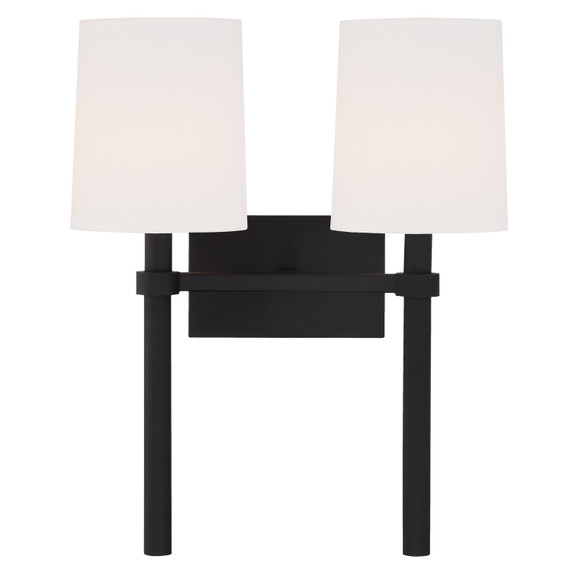 Sconces Double Candle by Crystorama ( 60 | BRO-452-BF Bromley ) 