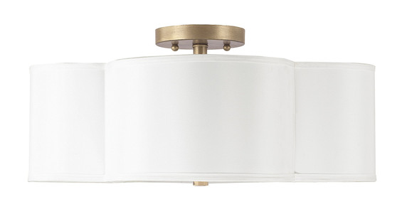 Semi-Flush Mts. Bowl Style by Capital Lighting ( 65 | 4453BG-561 Quinn ) 
