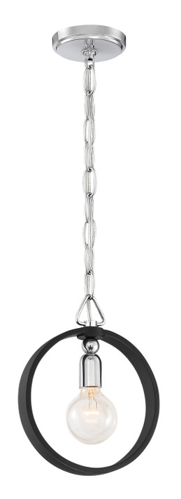 Mini Pendants Open Frame by Designers Fountain ( 43 | 93430-BK Huxton ) 
