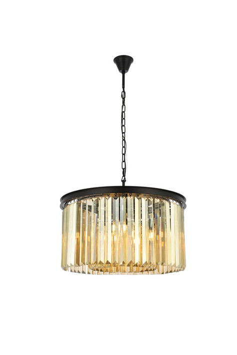 Mid. Chandeliers Drum Shade by Elegant Lighting ( 173 | 1238D26MB-GT/RC Sydney ) 