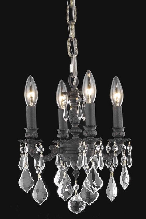 Mini Chandeliers Candle by Elegant Lighting ( 173 | 8104D10DB/RC ) 