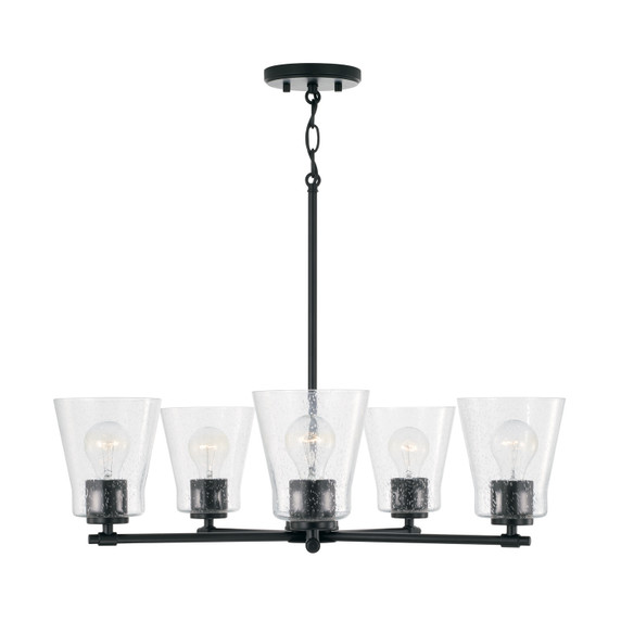 Mid. Chandeliers Glass Up by Capital Lighting ( 65 | 446951MB-533 Baker ) 