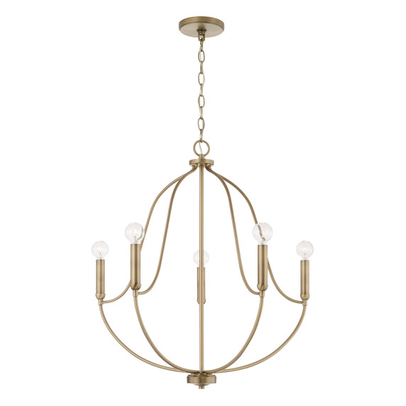Mid. Chandeliers Candle by Capital Lighting ( 65 | 447051AD Madison ) 
