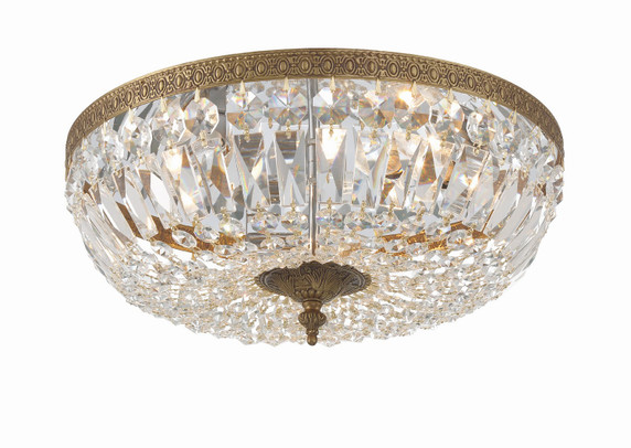 Flush Mounts Bowl Style by Crystorama ( 60 | 716-OB-CL-MWP Ceiling Mount ) 