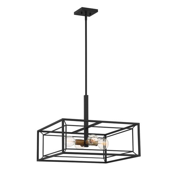 Pendants Open Frame by Designers Fountain ( 43 | D237M-22P-MB Within ) 