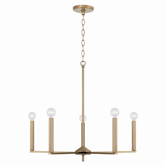 Mid. Chandeliers Candle by Capital Lighting ( 65 | 448651AD Portman ) 