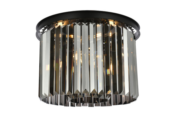 Flush Mounts Drum Shade by Elegant Lighting ( 173 | 1238F20MB-SS/RC Sydney ) 