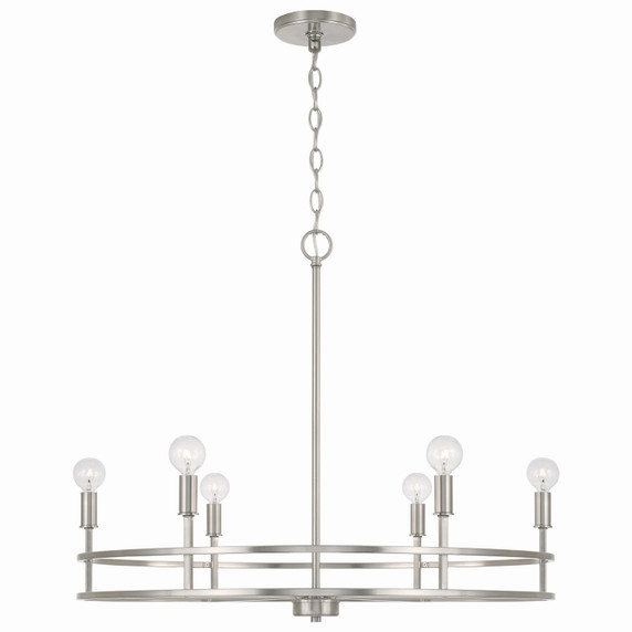 Mid. Chandeliers Candle by Capital Lighting ( 65 | 448761BN Fuller ) 