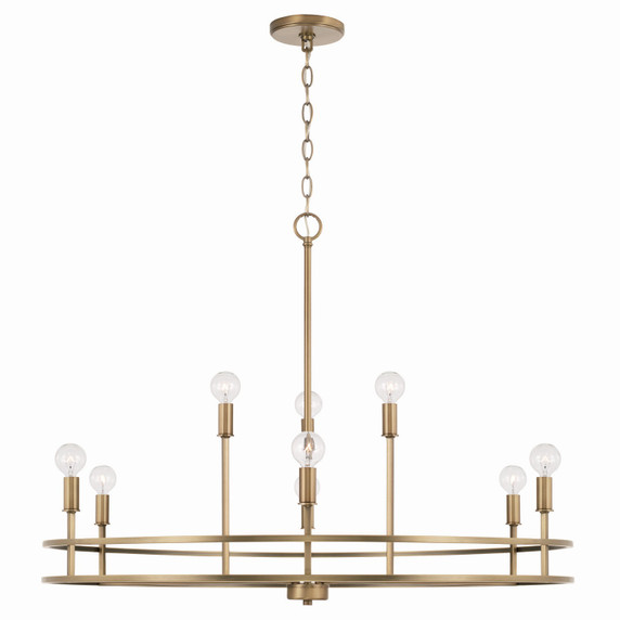 Mid. Chandeliers Candle by Capital Lighting ( 65 | 448791AD Fuller ) 