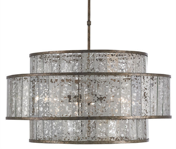 Pendants Drum Shade by Currey and Company ( 142 | 9454 Fantine Collection ) 