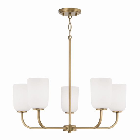 Mid. Chandeliers Glass Up by Capital Lighting ( 65 | 448851AD-542 Lawson ) 