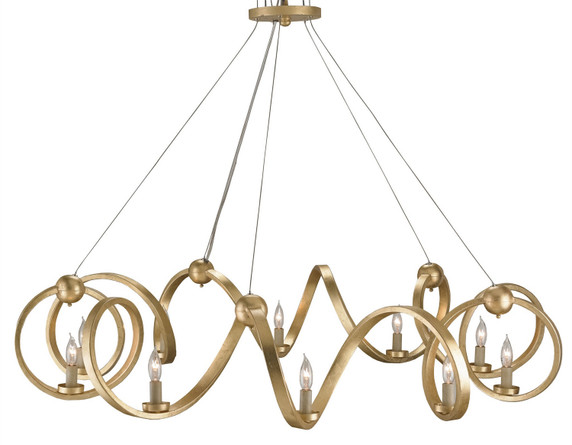 Large Chandeliers Ring/Halo by Currey and Company ( 142 | 9490 Ringmaster Collection ) 