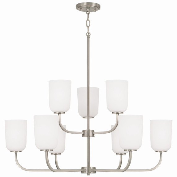 Mid. Chandeliers Glass Up by Capital Lighting ( 65 | 448891BN-542 Lawson ) 