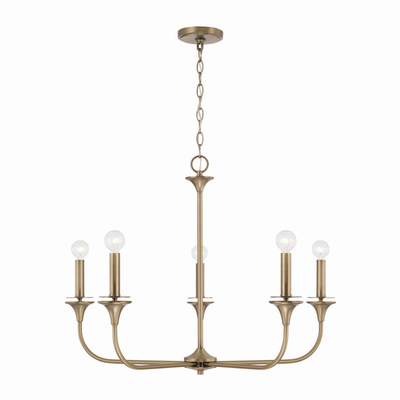 Mid. Chandeliers Candle by Capital Lighting ( 65 | 448951AD Presley ) 