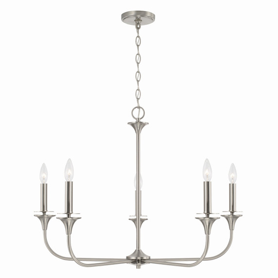 Mid. Chandeliers Candle by Capital Lighting ( 65 | 448951BN Presley ) 