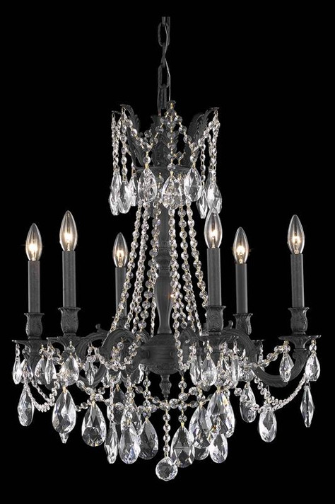 Mid. Chandeliers Candle by Elegant Lighting ( 173 | 8206D23DB/RC ) 