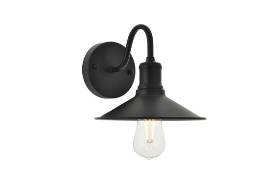 Sconces Directional/Cylinder by Elegant Lighting ( 173 | LD4033W9BK Etude ) 