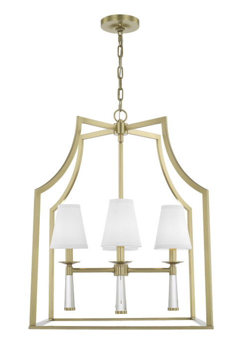 Foyer/Hall Lanterns Open Frame by Crystorama ( 60 | 8864-AG Baxter ) 