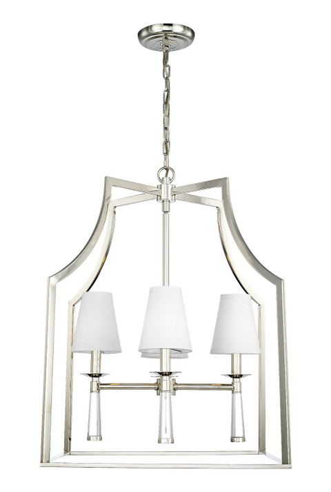 Foyer/Hall Lanterns Open Frame by Crystorama ( 60 | 8864-PN Baxter ) 