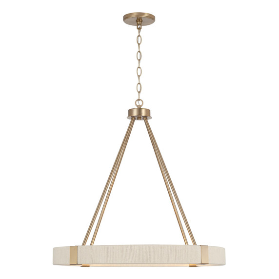 Mid. Chandeliers Drum Shade by Capital Lighting ( 65 | 449841MA Delaney ) 