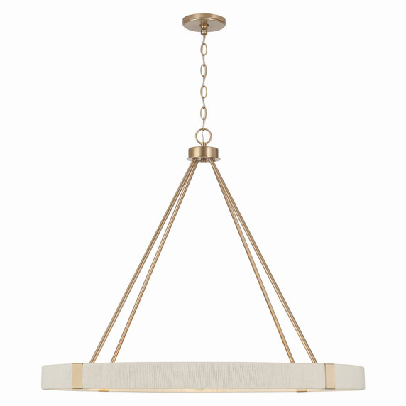 Mid. Chandeliers Drum Shade by Capital Lighting ( 65 | 449881MA Delaney ) 