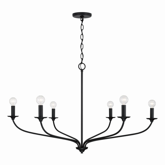 Large Chandeliers Candle by Capital Lighting ( 65 | 449961MB Dolan ) 