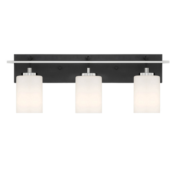Bathroom Fixtures Three Lights by Designers Fountain ( 43 | D250M-3B-MB Prince St ) 
