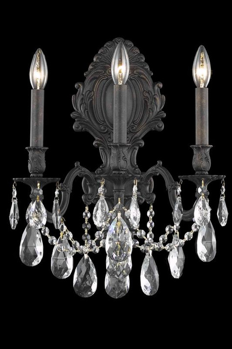Sconces Triple Candle by Elegant Lighting ( 173 | 8603W14DB/RC ) 