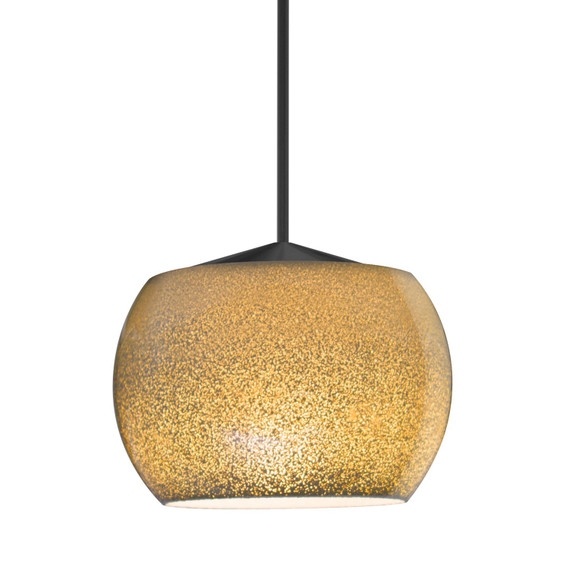 Mini Pendants Glass Down by Besa ( 74 | X-KENOGD-LED-BK Besa Keno Pendant ) 