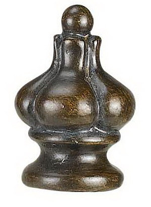 Specialty Items Fixture Accents/Parts by Cal Lighting ( 225 | FA-5009C Finial ) 