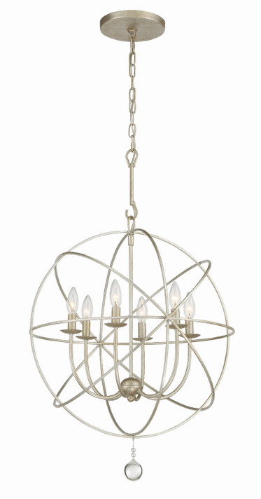 Mid. Chandeliers Sphere by Crystorama ( 60 | 9226-OS Solaris ) 