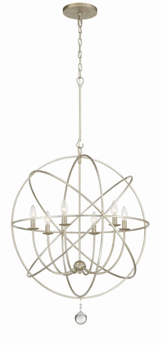 Mid. Chandeliers Sphere by Crystorama ( 60 | 9228-OS Solaris ) 