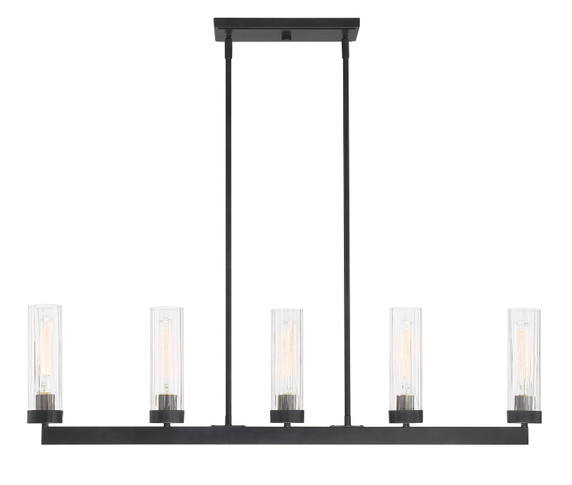 Linear/Island 4 Light + by Designers Fountain ( 43 | 95038-IG Braden ) 