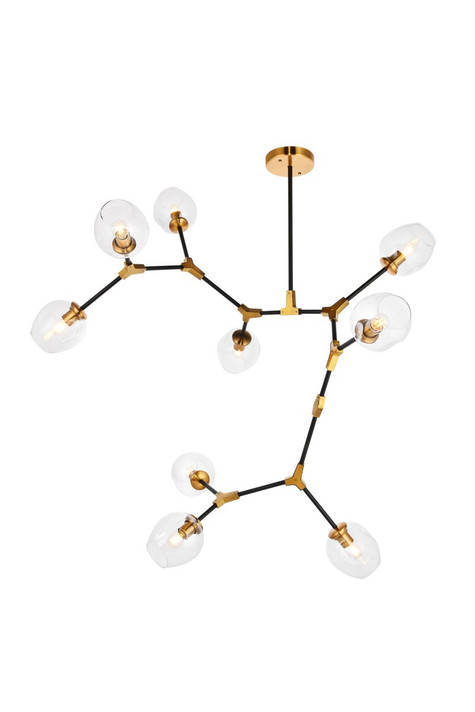 Large Chandeliers Glass Shade by Elegant Lighting ( 173 | 1712G79LAB Cavoli ) 