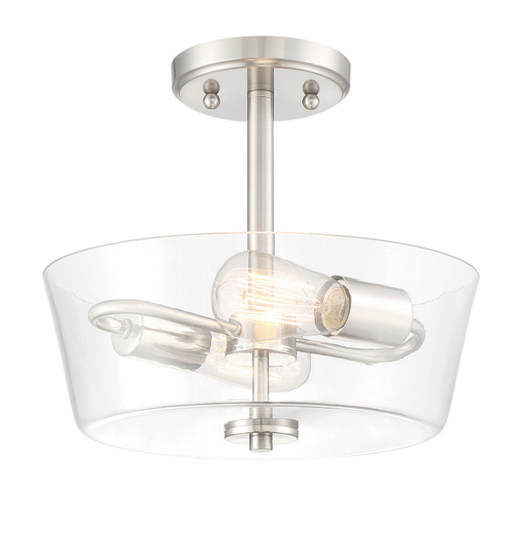 Semi-Flush Mts. Bowl Style by Designers Fountain ( 43 | 95711-SP Westin ) 