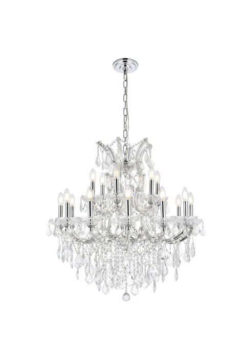 Mid. Chandeliers Candle by Elegant Lighting ( 173 | 2800D30C/RC Maria Theresa ) 