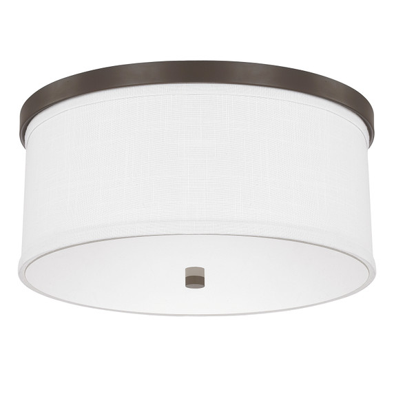Flush Mounts Drum Shade by Capital Lighting ( 65 | 2015BB-480 Midtown ) 