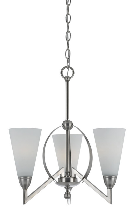 Mini Chandeliers Glass Shade by Cal Lighting ( 225 | FX-3508/3 Canroe ) 
