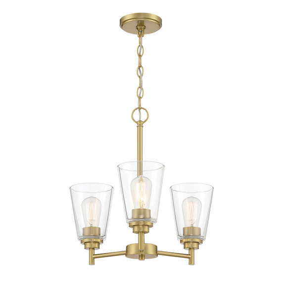 Mini Chandeliers Glass Shade by Designers Fountain ( 43 | 95783-BG Westin ) 